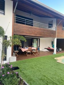 Zahrada ubytování Maison dans un cadre paisible