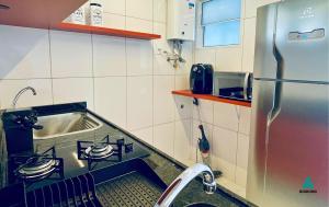 Η κουζίνα ή μικρή κουζίνα στο Fortaleza Sul Prime +21 φωτογραφίες