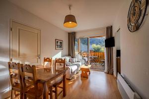 Χώρος καθιστικού στο Le calme de Ax