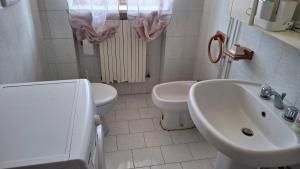 Koupelna v ubytování Casa Oliva