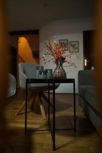 Χώρος καθιστικού στο Gasthof zum goldenen Schiff - Lehm, Stil & Altstadtflair