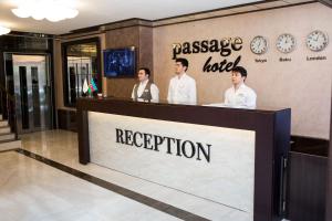 Vstupní hala nebo recepce v ubytování Art Passage Hotel + 99 fotografií