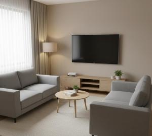 TV/trung tâm giải trí tại Siera Luxury Hotel