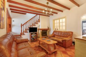 Posezení v ubytování La Casa De Vilaflor