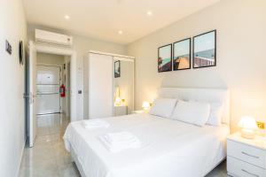 Postel nebo postele na pokoji v ubytování The Blue Tide - 1 Bedroom Apartment - All Bills Included + 45 fotografií