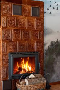 Φωτογραφία από το άλμπουμ του Polana Słowikowa 5 star- domek w górach z jacuzzi, sauna,basen,ogród z lasem, kominek i narty σε Stróża