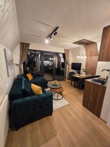 Χώρος καθιστικού στο ZEN Luxury Houses & Spa