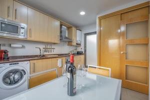 Kuchyň nebo kuchyňský kout v ubytování Casa Jimena