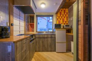 Η κουζίνα ή μικρή κουζίνα στο Hoi Hoi