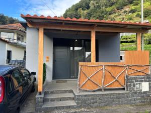 Bygningen som feriehuset ligger i