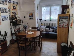 Posezení v ubytování Les villégiatures de Muse