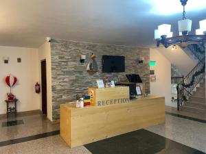 Ο χώρος του λόμπι ή της ρεσεψιόν στο Complex Ancora