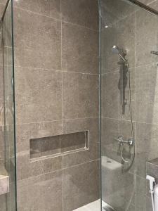 Koupelna v ubytování Moonstone