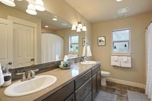 Koupelna v ubytování Geary Getaway + 41 fotografií