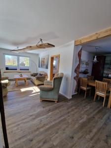 Posezení v ubytování Ferienwohnung Gitte