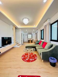 Χώρος καθιστικού στο Private House near KKU