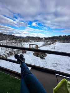 Příroda nedaleko prázdninového domu