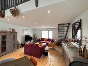 Χώρος καθιστικού στο Grande maison familiale 300 m de la plage et du centre