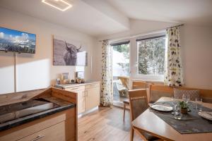 Η κουζίνα ή μικρή κουζίνα στο Apartment Auszeit bei Christl