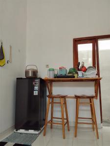 Kuchyň nebo kuchyňský kout v ubytování Homestay Tata