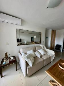 Ένα ή περισσότερα κρεβάτια σε δωμάτιο στο Apartamento en Luna Azul 2