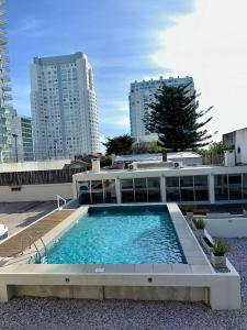 Πισίνα στο ή κοντά στο Apartamento en Luna Azul 2