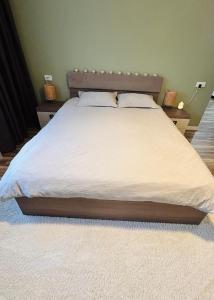 Postel nebo postele na pokoji v ubytování Gabone residence