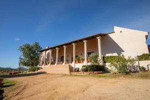 Bygningen som landstedet ligger i