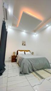 Postel nebo postele na pokoji v ubytování Le Cocooning Mermoz Batrain + 20 fotografií