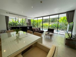 Χώρος καθιστικού στο Heart of Khao Yai Villa