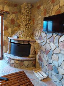 Μια τηλεόραση ή/και κέντρο ψυχαγωγίας στο Chalet Zachlorou