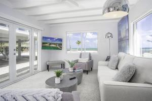 Posezení v ubytování The Oasis