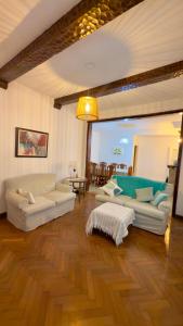 Χώρος καθιστικού στο Casa Moras