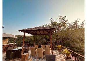 En balkon eller terrasse på 1BHK Apartment - 360 Bliss