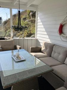 Et opholdsområde på Holiday home in Espevær