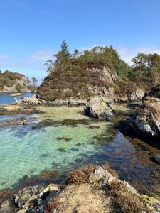 Naturlandskabet i nærheden af feriehuset