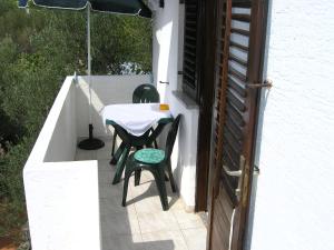Balkón nebo terasa v ubytování Apartmani Plach