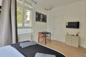 Et tv og/eller underholdning på SC4 - Studio 2e étage - Résidence Casino du Lac