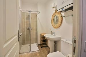 Et badeværelse på SC4 - Studio 2e étage - Résidence Casino du Lac + 19 billeder