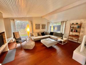 Χώρος καθιστικού στο Nordisk Sommerhus 100 Meter Fra Nordstrand