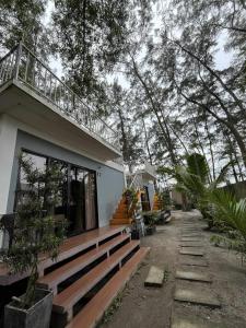 Κήπος έξω από το Villa Bella 3 Beach Resort