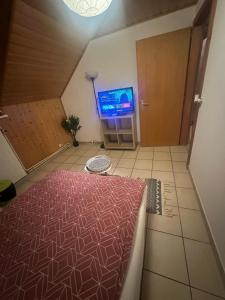 Ένα ή περισσότερα κρεβάτια σε δωμάτιο στο Chez Zorica