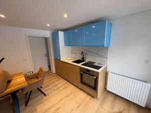 Η κουζίνα ή μικρή κουζίνα στο Alpen Haus Maria +7 φωτογραφίες