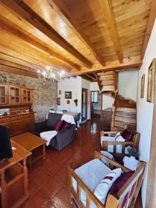 Χώρος καθιστικού στο La Cabada