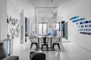 Posezení v ubytování Artrock Experience Loft Gallery