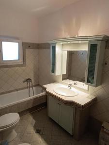 Et badeværelse på Villa Harmony