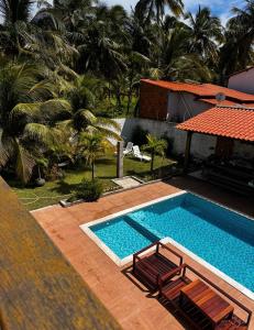 Πισίνα στο ή κοντά στο Casa Maresia Ponta da Asa