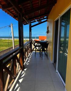 Μπαλκόνι ή βεράντα στο Casa Maresia Ponta da Asa +10 φωτογραφίες