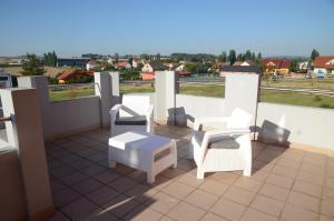 Balkon lub taras w obiekcie Penzion Folbr