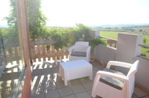 Balkon lub taras w obiekcie Penzion Folbr